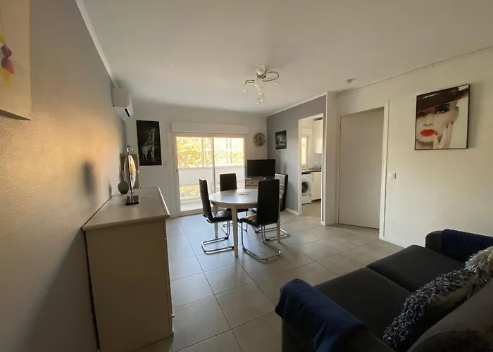 דירה T2 A Balaruc-les-bains, Proche Cures, Wifi, Animaux Admis, Climatisation - Fr-1-503-189 *